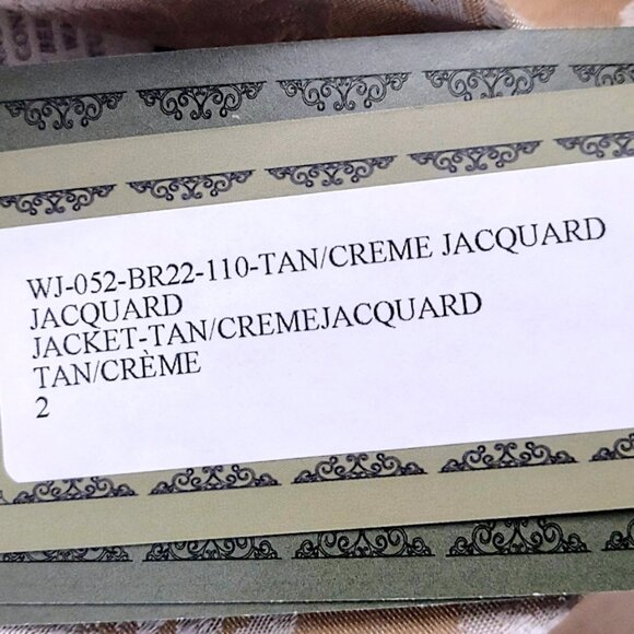 House of Aama NWT cherubs jacket in tan / gold colorway runway item womens 2 - Picture 11 of 13